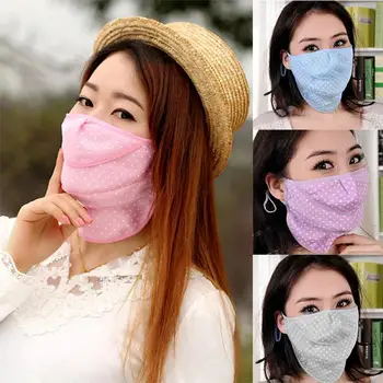 

Hot sale Golf Uv-blocking Sun Block Mask Protection Neck Face Sports ultraviolet-proof mouth mask Keep whitening free shipping