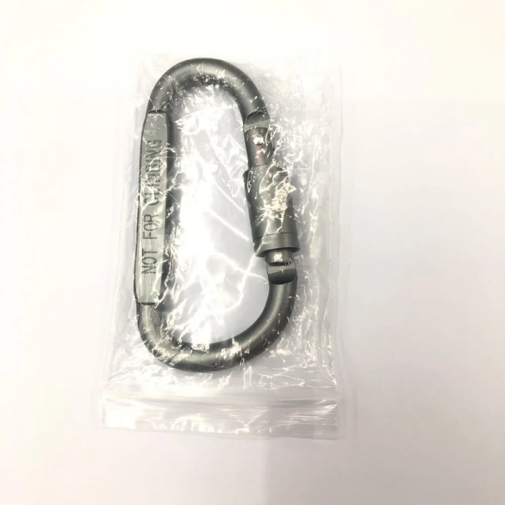 Carabiner Travel Kit Camping Equimpment Aluminum D-Ring Hook Survival Gear Camp Backpack Nut Buckle Mosqueton Carabiner BC0232 (4)
