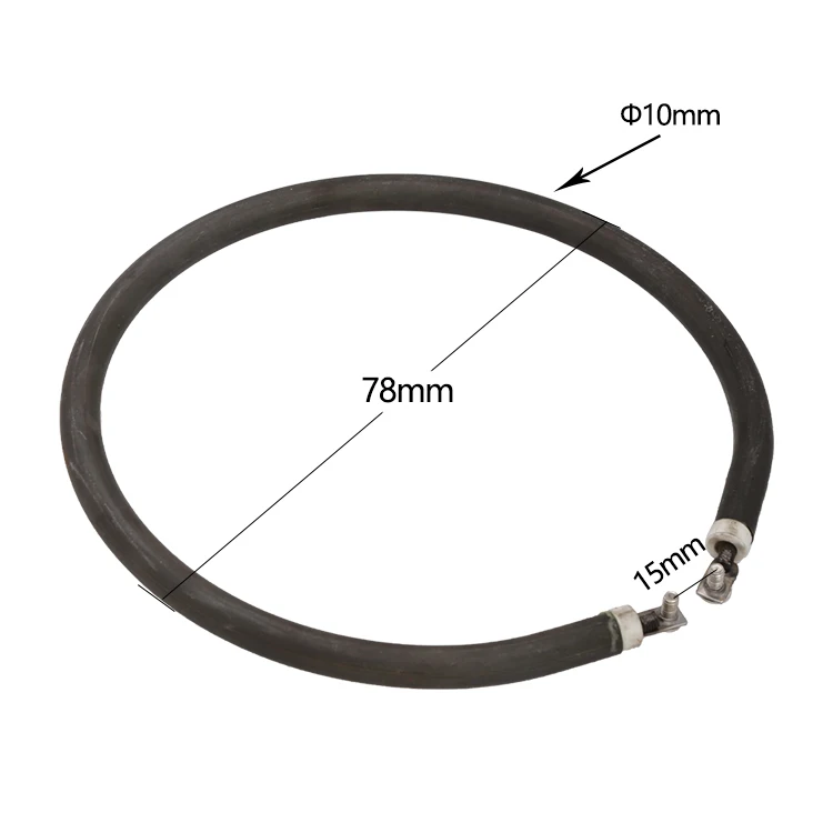 1800 Вт 220 В нагревательный элемент для электронной печи, трубка из нержавеющей стали отжигом, запчасти для электрической печи