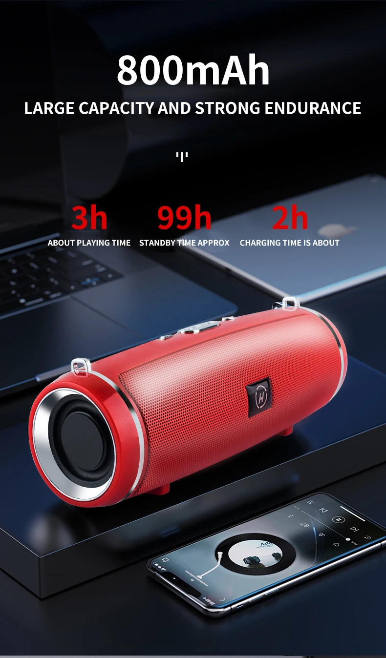 Mini2+ Bluetooth динамик беспроводной динамик портативный стерео музыка объемный водонепроницаемый открытый динамик