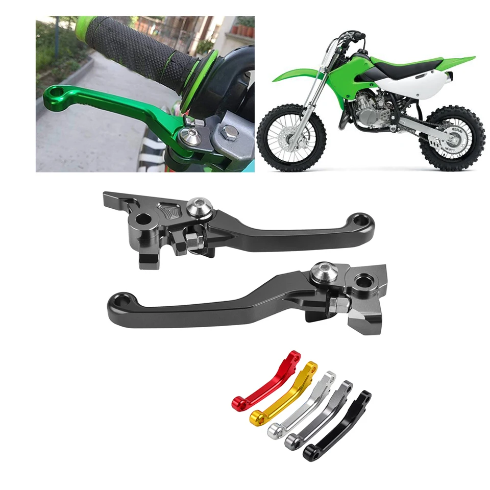 

Тормозная ручка для мотоцикла и велосипеда, рычаг сцепления для Kawasaki KX65 KX85 2001-2019 KX125 KX250 2000-2005 KX250F 2004