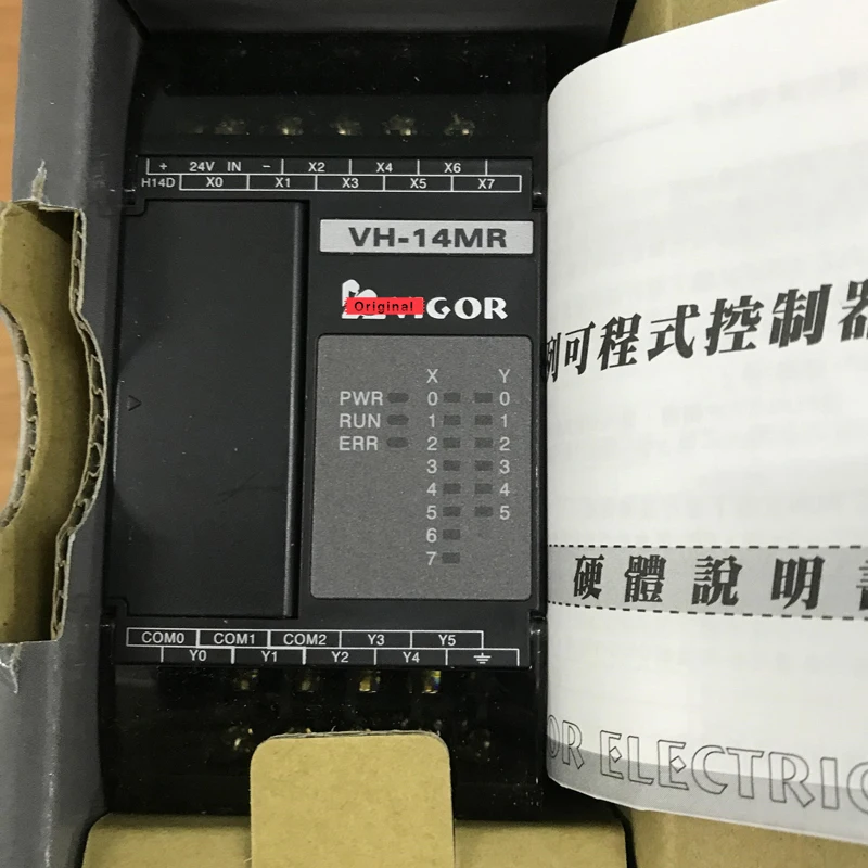 US $100.10 New Original VH14MR PLC Programmable Logic Controller Module 24VDC 8 Point 24VDC Relay 6 Point Main Unit