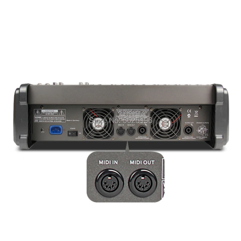 Dynacord Power mate 1000 PM1000 10 канальный Профессиональный усилитель мощности аудио миксер