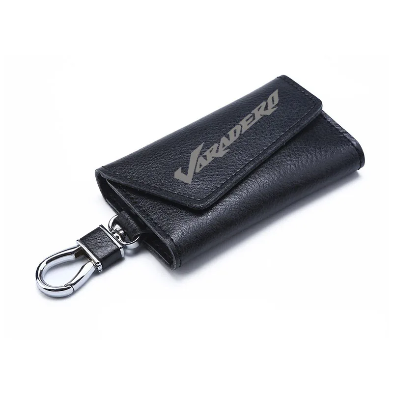 3D cowhide Key key case Holder Chain Collection Keychain for Honda XL1000 Varadero ABS Motorcycle Badge Keyring | Автомобили и