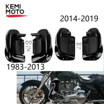 

Lower Vented Leg Fairing Leg Warmer Glove Box for Touring CVO Road King Street Glide Electra Ultra Classic Twin-Cooled 1983-2019