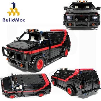 

Buildmoc Technic Electric Version Vehicle Moc Remote Control Car Building Blocks Bricks Technology Education Toys Kids Gifts