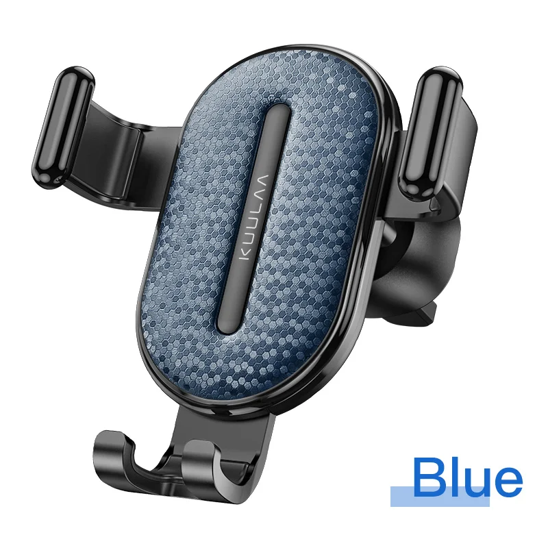 KUULAA, автомобильный держатель для телефона, гравитационная подставка, держатель для мобильного телефона в машину, держатель для телефона, подставка для Xiaomi Redmi Note 7 - Цвет: Blue