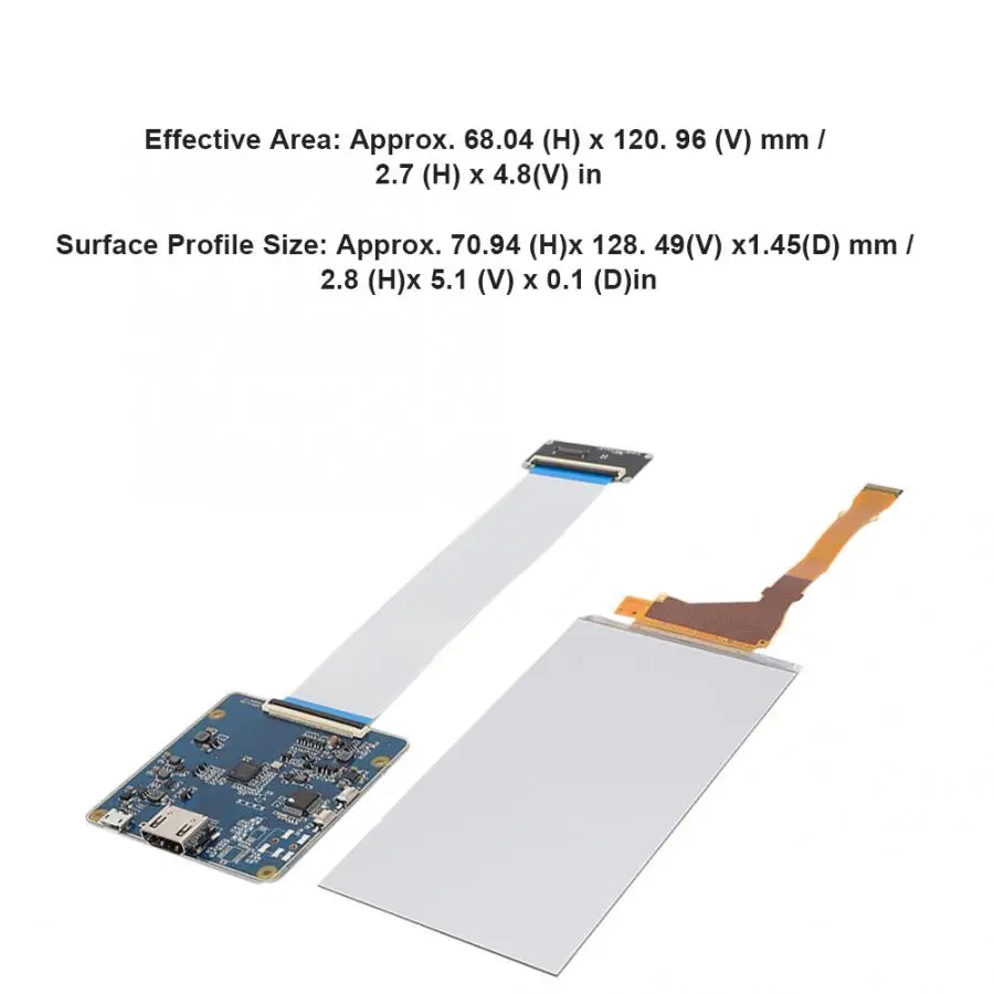 3D Printer Accessories Photocuring 5.5inch LS055R1SX04 VR Display HDMI to MIPI Driver Board