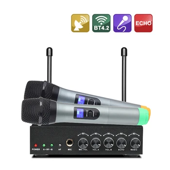 

Wireless Handheld Microphone S-10 Clear Sound Fine Performance Microphones for Class and Home Singing