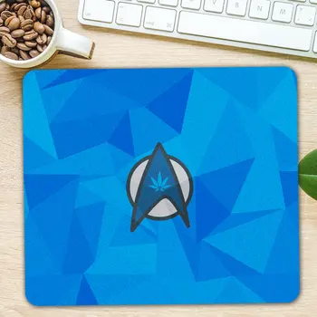 

New Arrival Popular Star Trek Logo Printed Gaming Mause Mouse Pad Gamer Computer Mousepad Game Desk Keyboard Mice Mat Drop Ship