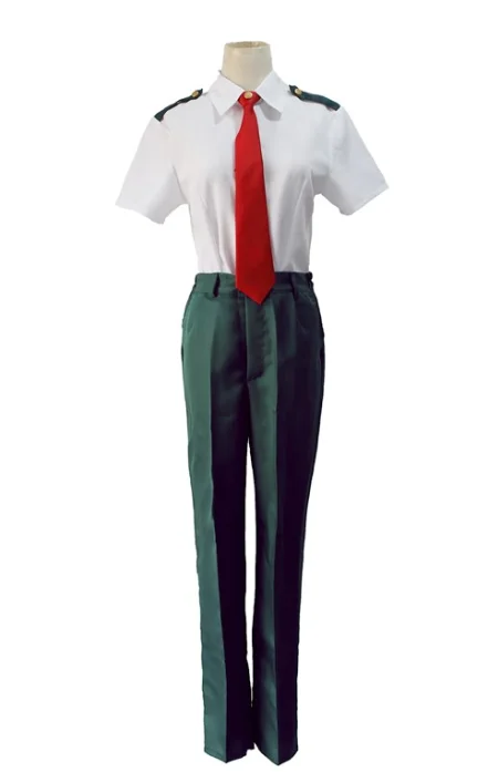 Male Костюм для косплея героя мультфильма «Мой герой» мидория изуку; Boku No Hero Academy OCHACO URARAKA AsuiTsuyu; летняя школьная форма - Цвет: Male
