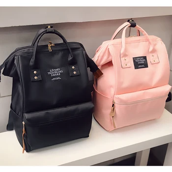 

Fashion Backpack High-capacity Knapsack Women Backpack Pure Color Teenager Backpack Female Bag Mochila Bagpack Shoulder Bag 2019
