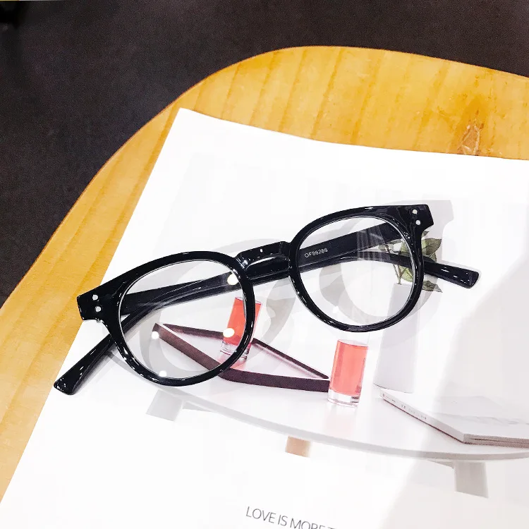 Transparent Round Glasses Frame Women Men Black Tortoise Clear Eyeglasses Myopia Optical Prescription Spectacle Frames Eyewear