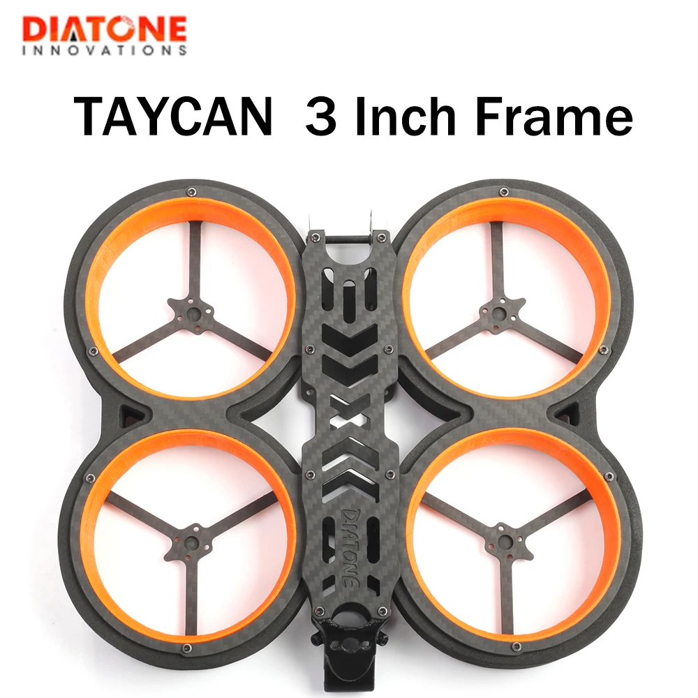 DIATONE TAYCAN MX-C каркасный комплект воздуховода 3 дюймов CINEWHOOP 4S-6S HD Камера от первого