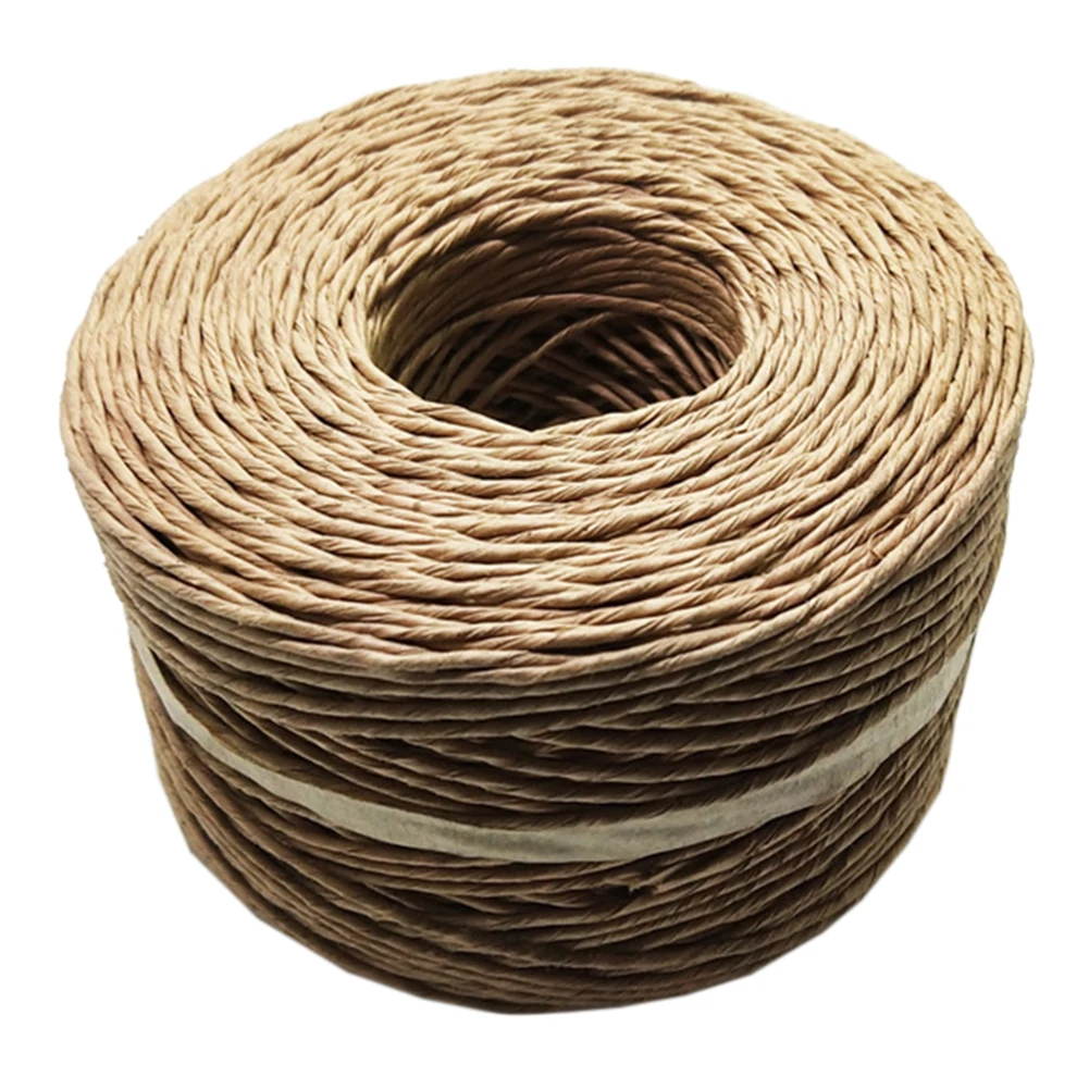

150M Practical Paper Ribbon Durable Craft DIY Festival Wrapping Twine Gift Packing Hanging Rope Natural Vintage Party Decoration