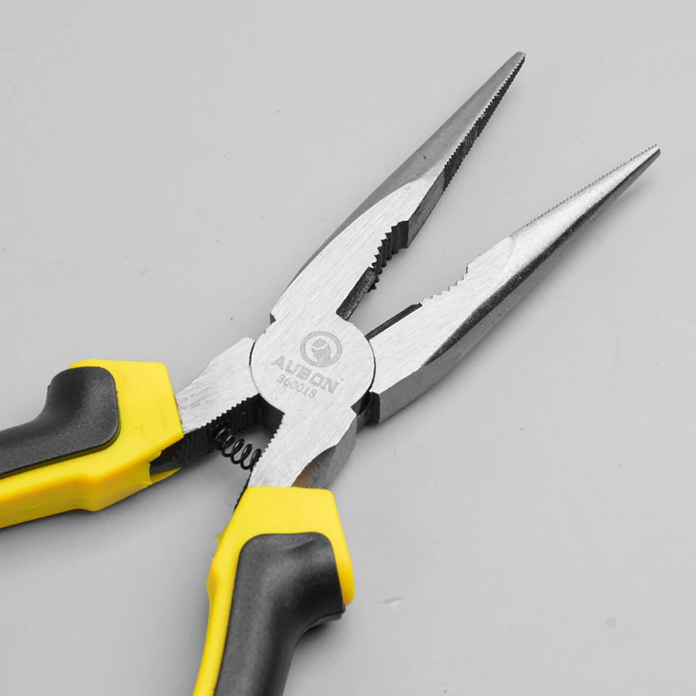 Long Nose Pliers Electrician Wire 6? 8" Professional Plier Tools Home Hand Tool Cutting Pliers With PVC Handle Cover 2 Types