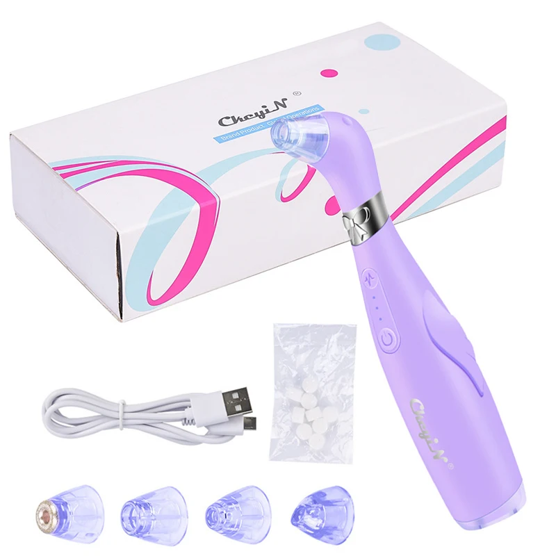 

Electric Acne Remover Point Blackhead Vacuum Extractor Comedo Suction Tool Black Spots Pore Cleaner Face Lift Skin Tighten