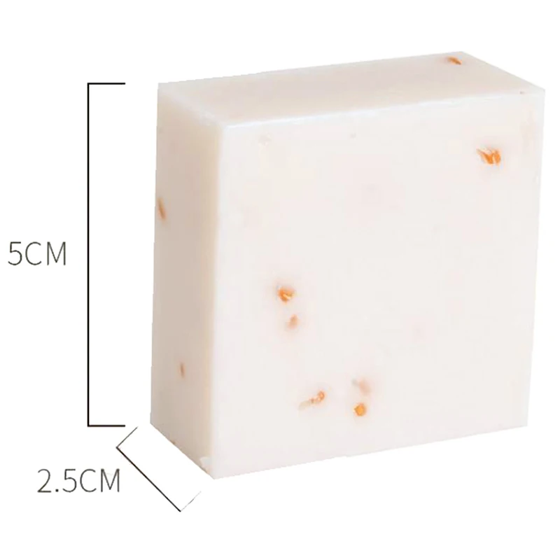 Moisturizing Bleaching Rice Milk Soap 1PCS Collagen Vitamin Skin Whitening Acne Pore Removal