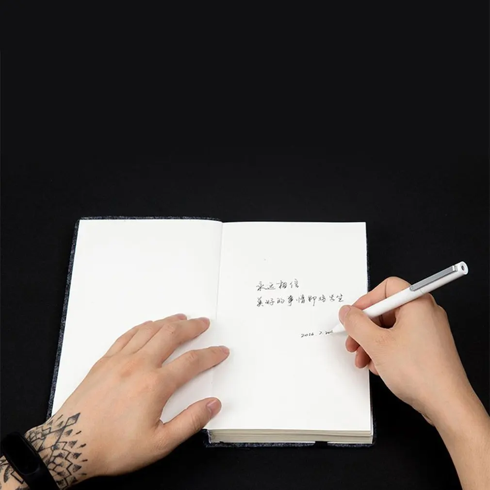 Original Millet Signature Pen Rice Home 0.5Mm Gel Pen Black Water Refill Student Office Stationery