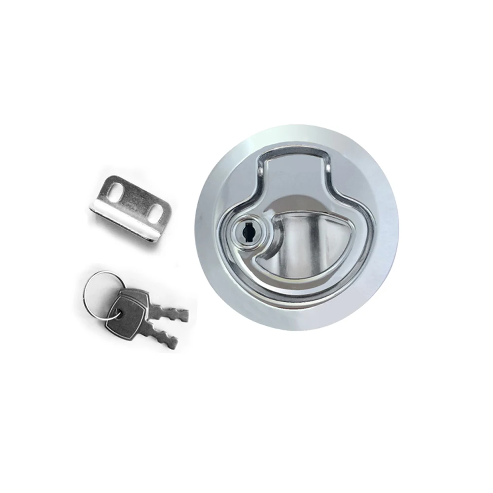 

Flush Pull Slam Latch Hatch With Lock 1/2 Inch Door For RV Marine Boat Suitable For Replacement For Southco M1-43