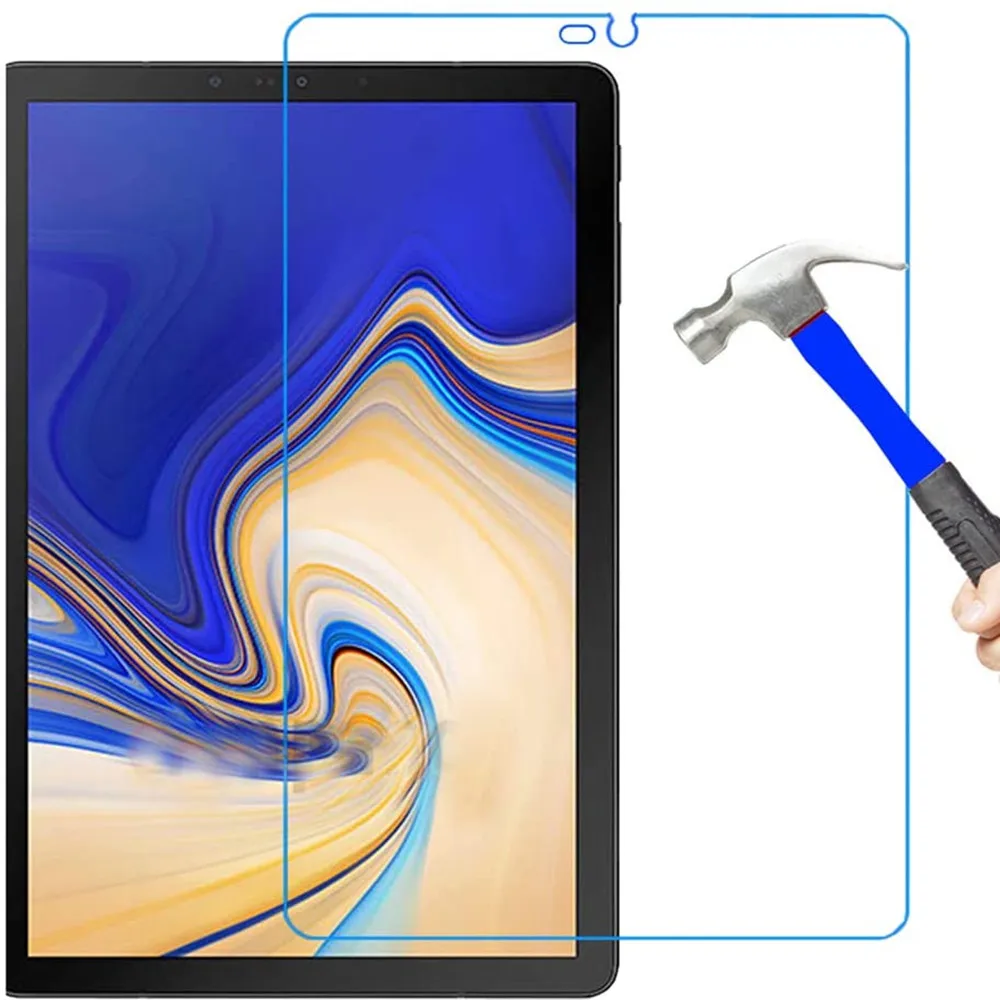 Protector de pantalla de cristal templado 9H para Samsung Galaxy Tab S4, 10,5 pulgadas, T830, T835, sin burbujas, antihuella dactilar, película protectora HD