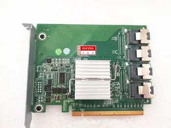 

8MW60 08MW60 Mini SAS SFF-8087 4 Ports PCIe SSD SAS Bridge Expander Card for dell poweredge R720 R820