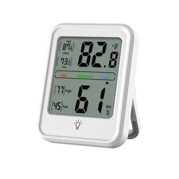 

Digital Temperature Humidity Meter Gauge Home Office Digital Thermometer Room Thermometer Ambient Hygrometer