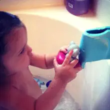 Kidlove дети милый забавный мультфильм рисунок анти-всплеск кран защитный чехол для малыша ребенок ручная стирка