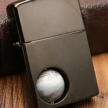 ЗИЛ 4 цвета Зорро повернуть мяч Новые Креативные керосиновые зажигалки