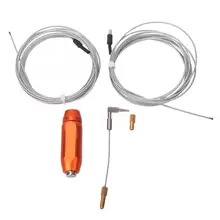 Велосипедный тормозной шланг инструмент для резьбы из алюминиевого сплава для велосипедной передачи, внутренний линейный инструмент, масляно-гидравлический инструмент с магнитной резьбой