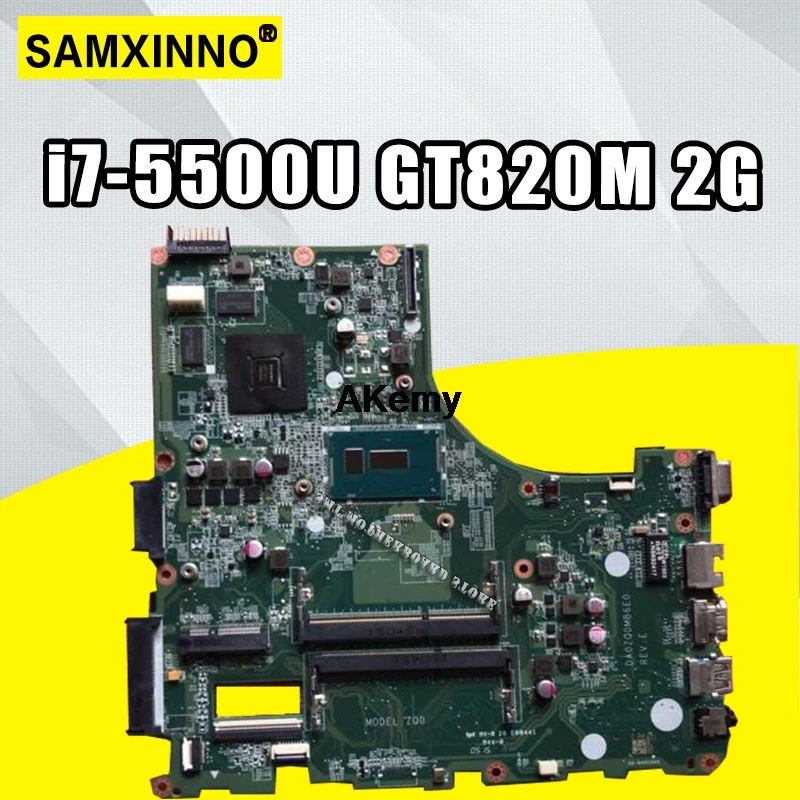 

for ACER E5-471 E5-471G V3-472 V3-472P Laptop motherboard DA0ZQ0MB6E0 with i7-5500U GT820M 2G 100% test work