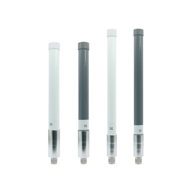 GSM 3G 4G 5G 18DBI High Gain Outdoor Waterproof Omnidirectional Fiberglass Terminal Signal Coverage Antenna N Male Interface