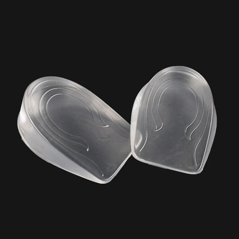 Высокое качество, 1 пара, гелевая внутренняя стелька, увеличивающая рост, мягкая, эластичная, амортизирующая, декомпрессионная Подушка на пятке MD99