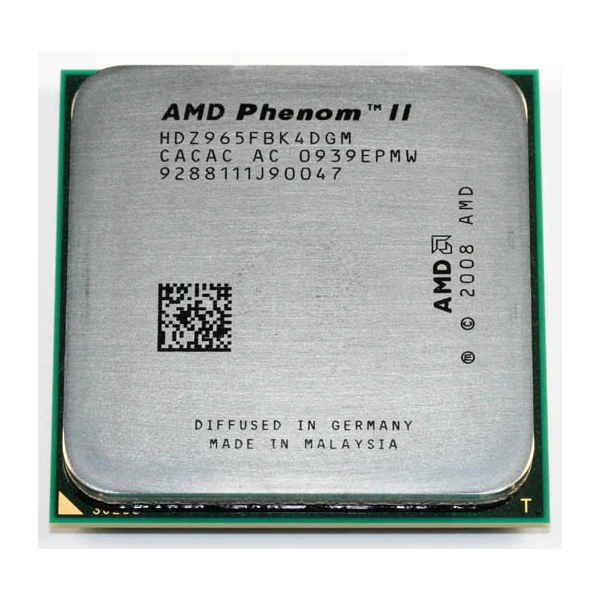 Четырехъядерный процессор AMD Phenom II X4 965 3 4 ГГц HDZ965FBK4DGM разъем AM3 б/у|Процессоры| |