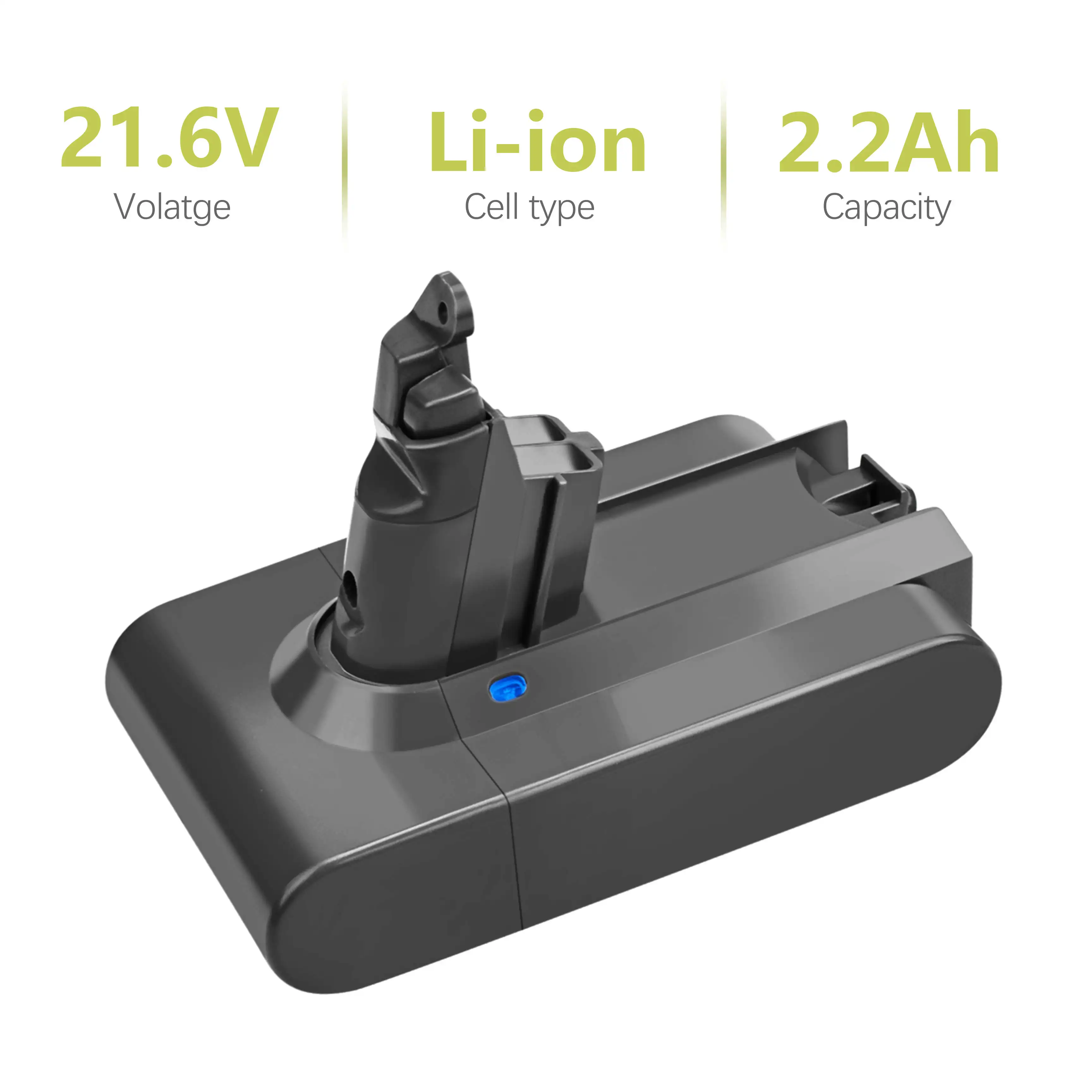 Bonacell 2200 мА/ч, 21,6 в Li-Ion Батарея для Dyson V6 DC58 DC59 DC61 DC62 DC74 SV09 SV07 SV03 965874-02 пылесос Батарея L30