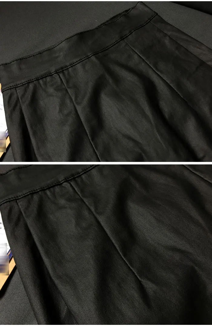 High Waist Push Up Black Skirts Women Elasticity Faux Leather Split Jupe Femme Coated Vintage Punk Saias Na Altura Do Joelho