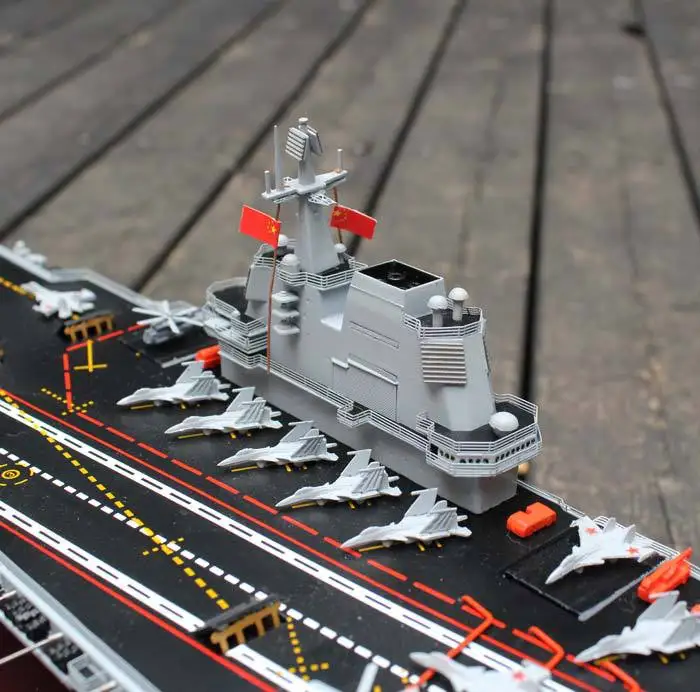 1: 700 Шаньдун модель украшения домашнее военно-морское оборудование 001а сплав Шаньдун корабль военные подарки