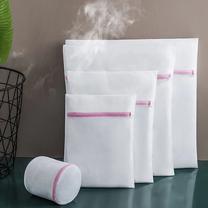 5 Piece Set Thickened Laundry Bag Clothing Care Bag Laundry Net Bag Family Underwear Care Bag Washing Machine Machine Wash 3
