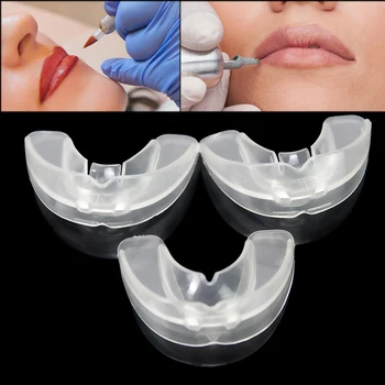 

Permanent Tattoo Floating Lip Mouth Guard Tooth Socket with Case Box for Lip Tattooing Tebori Auxiliary Socket Supplies Lip