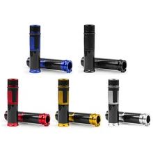 DERI 1 пара 7/" 22 мм углеродное волокно бар концы мотоцикла рукоятки «Грипсы» баров универсальные велосипедные фиксаторы для руля мотоцикла крышки