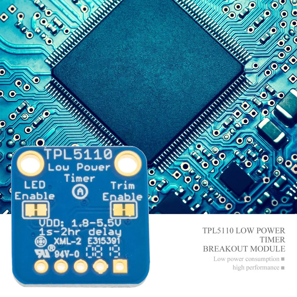 TPL5110 низкая мощность таймер секционный модуль инструменты разработки прочный компактно Разработанный оцените макетную плату