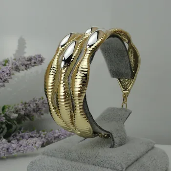 

Yuminglai 24K Dubai Gold Bracelets Fashion Big Bracelet FHK8687