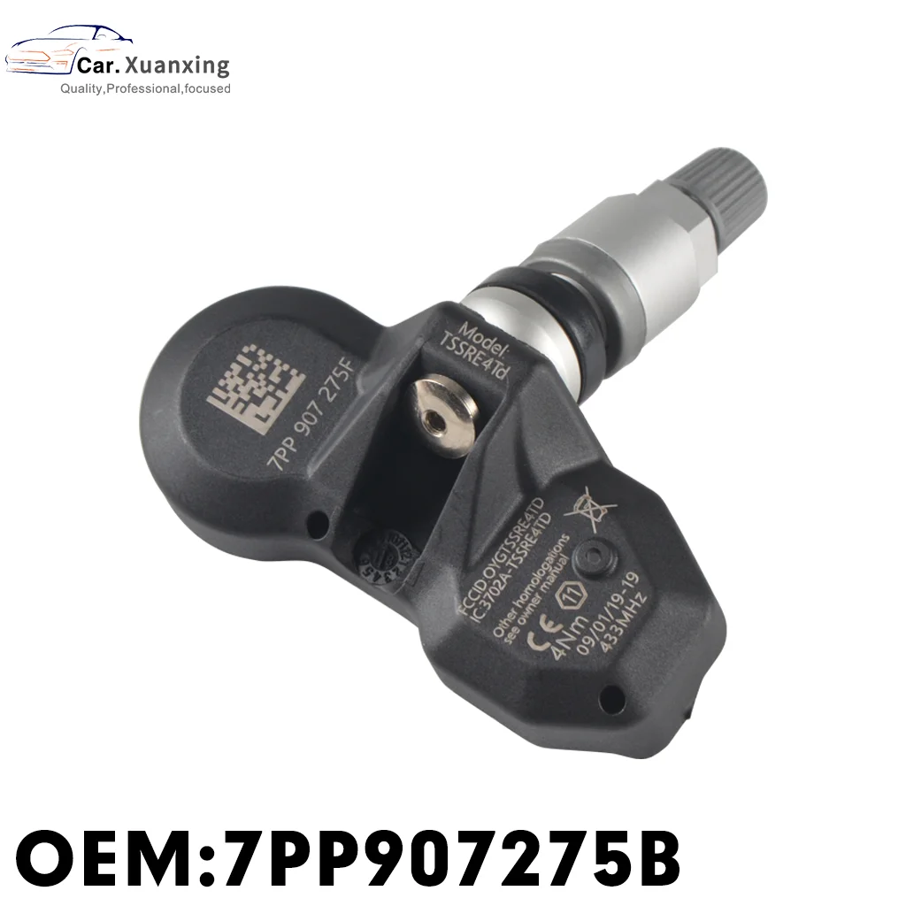 Система контроля давления в шинах 7PP907275B TPMS 433 МГц для Porsche Cayenne AUDI A4 A6 A8 Q7 R8 RS4 RS7 S4 S6 S8