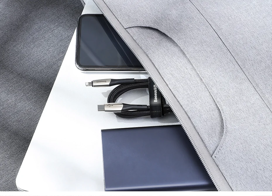 Кабель Baseus type-C для iPhone кабель 18 Вт PD Быстрая зарядка USB C для iPhone X XS XR 8 Plus 11 Pro Max Dash зарядный кабель для передачи данных