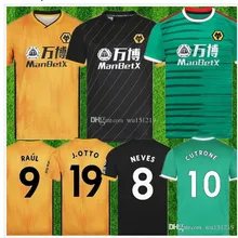 19 20 волков Невес Рауль домашние футбольные майки для взрослых wolverhempton Wanderers футбольные рубашки Doherty DIOGO J. maillots de foot
