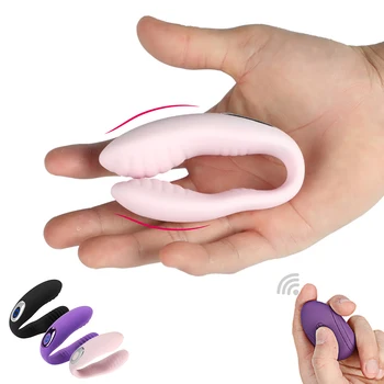 Silicone U Type Vibrator G Spot Clitoris Stimulate Vibrator Sex Toy For Women Erotic Adult Sex Toy For Couple Female Masturbate 1