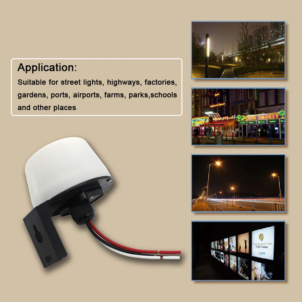 

Zero-crossing photo control for Led light sensor switch day night control sensor outdoor street light