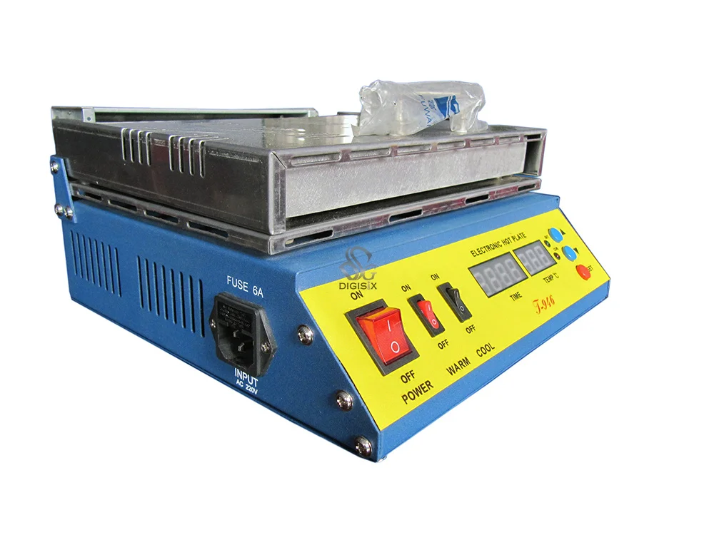 

Free shipping T-946 180*240mm Heating Size 800W Electronic LED Heating Plate machine PCB preheating station 110v/220v