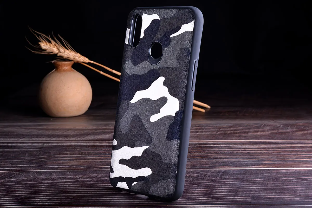 Silver Камуфляжный чехол AIORIA для Oppo realme 3 pro, мягкий ТПУ Жесткий чехол из поликарбоната с рисунком, чехлы для Oppo realme 3 pro, чехол - Цвет: Silver