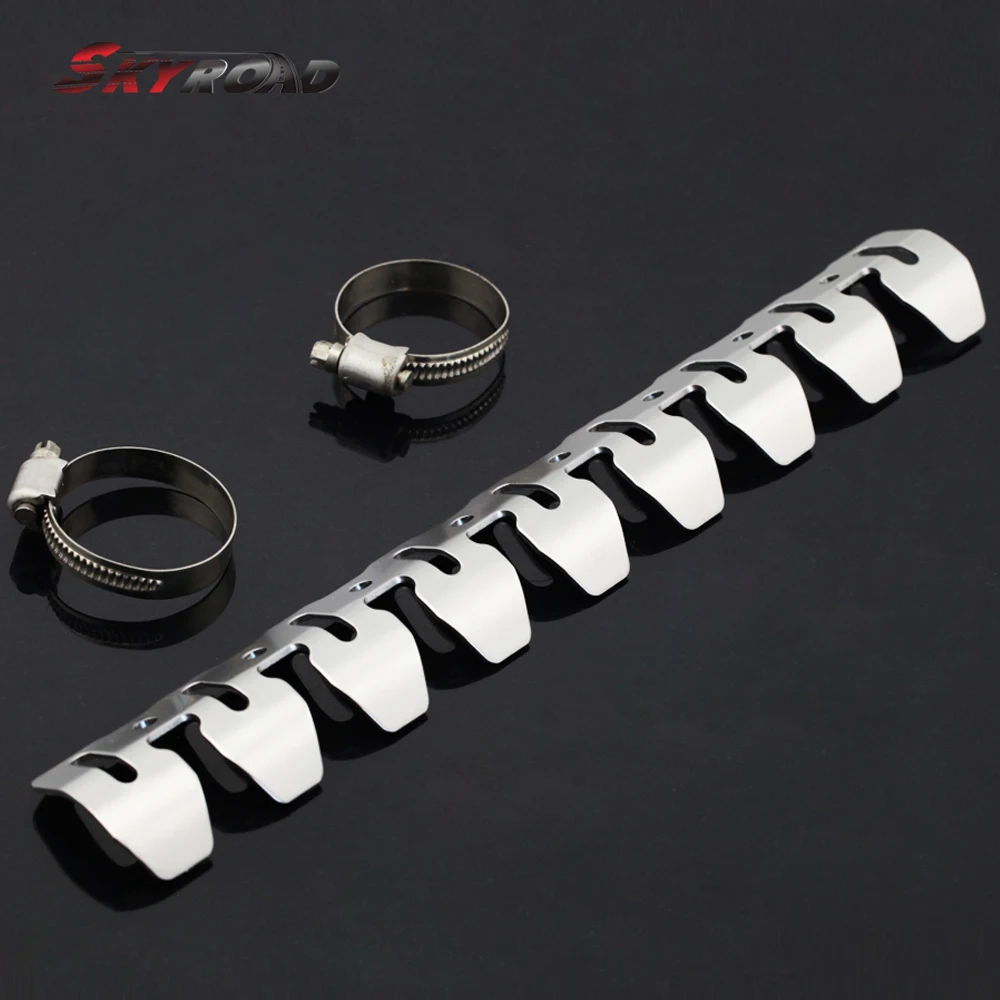 

Heat Protection Shield For KTM 690 DUEK SMC Enduro For HONDA CRF 450X CRF450R 250 CRF250L Motorcycle Accessories Front Manifolds